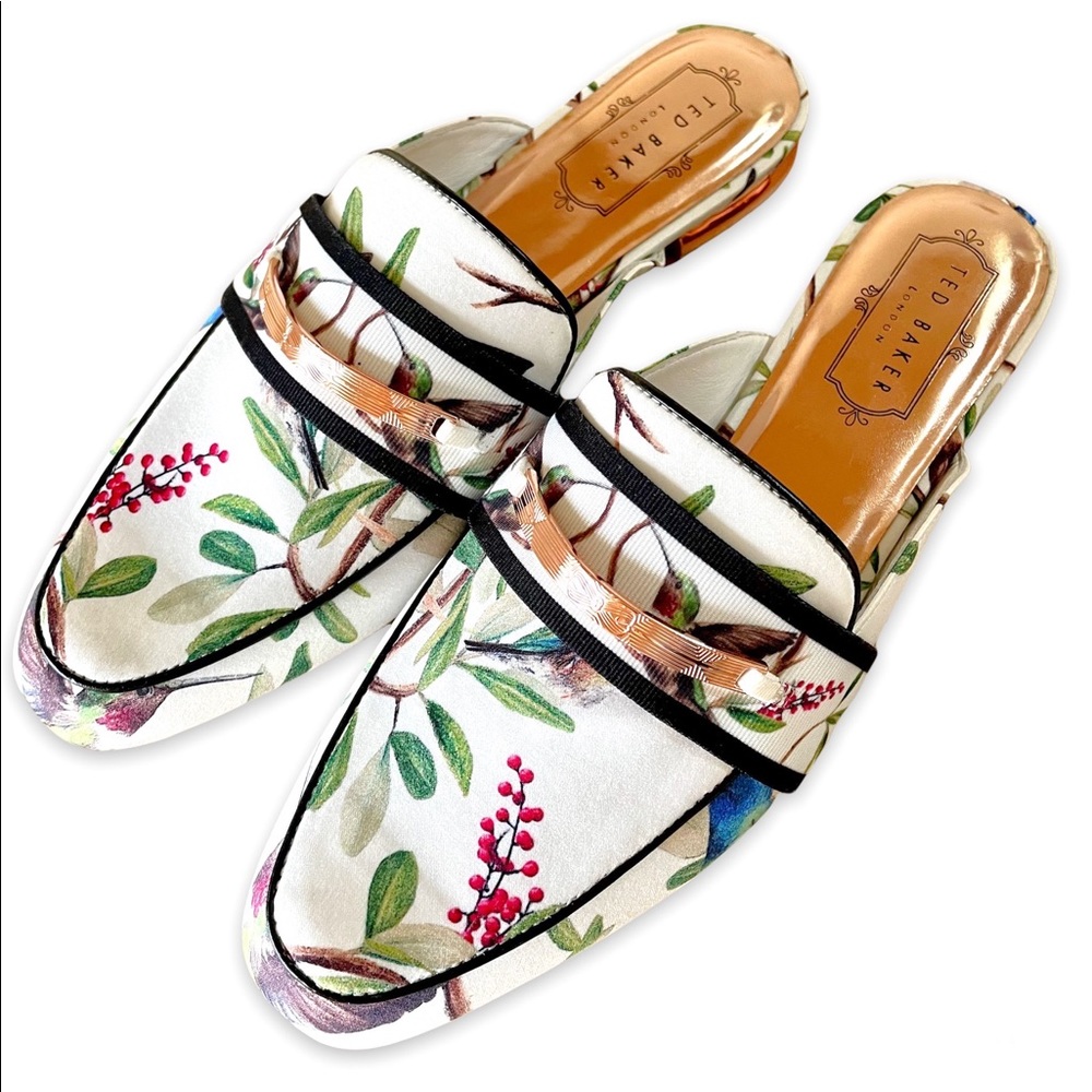 Ted Baker London Floral Print Flats